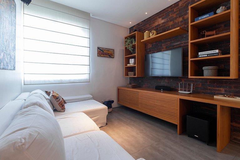 Amplio apartamento con espacio de trabajo