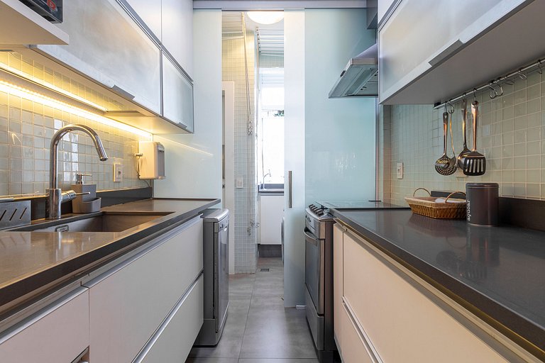 Amplio apartamento con espacio de trabajo