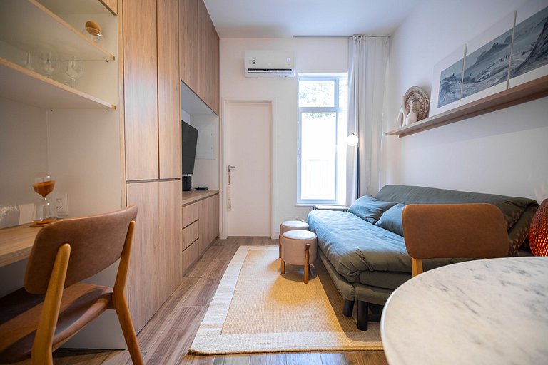 Gávea | 1 Hab en el Mejor Punto del Barrio