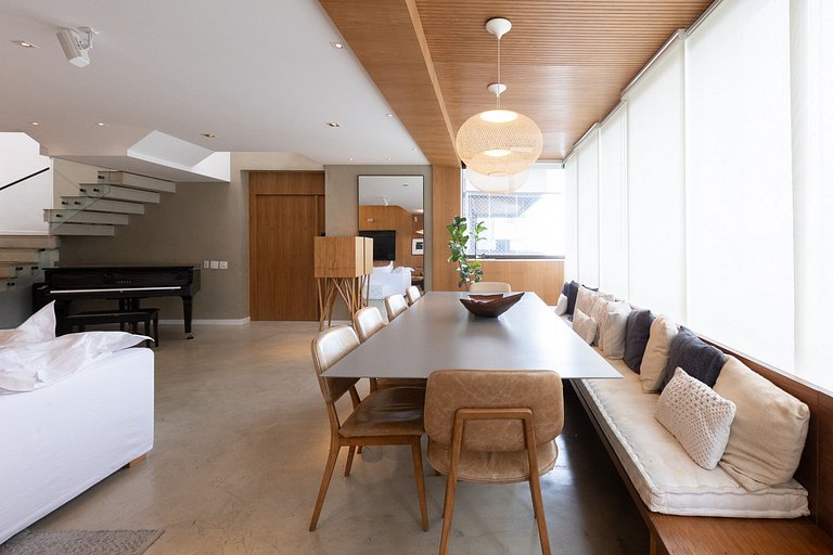 Leblon | Cobertura 750m² Beira Mar, Piscina, Sauna