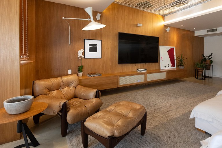 Leblon | Cobertura 750m² Beira Mar, Piscina, Sauna