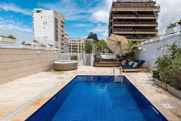 Leblon - Rua Almirante Guilhem | Cobertura à Beira-Mar