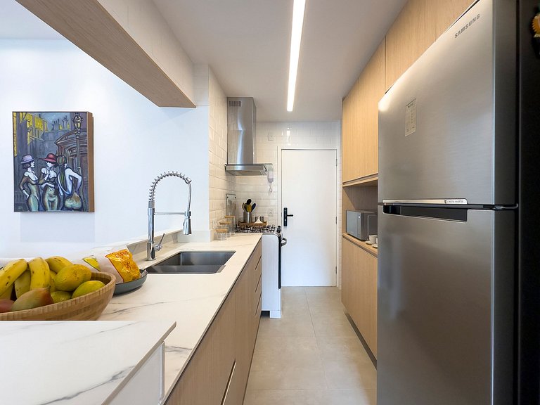 Leblon - Rua Dias Ferreira | Apt. silencioso com localização