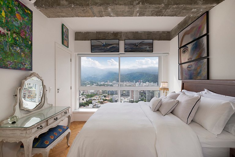 Ocean/Lagoa view Leblon with services - Casape.Rio