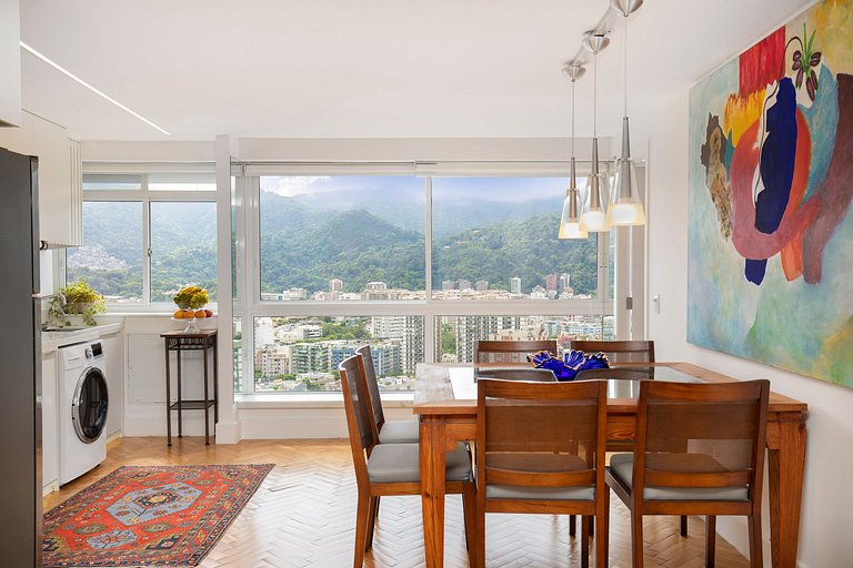 Ocean/Lagoa view Leblon with services - Casape.Rio