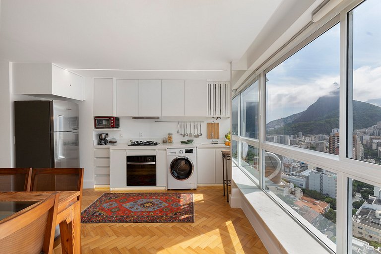Ocean/Lagoa view Leblon with services - Casape.Rio
