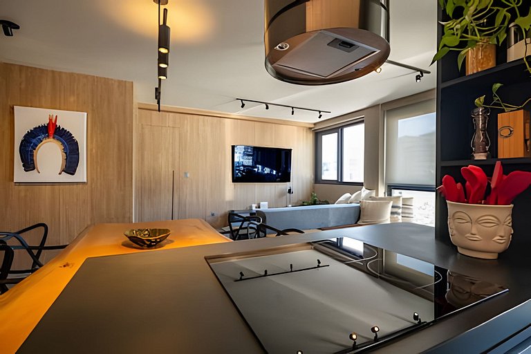 Gávea | Balcón y Vista al Cristo