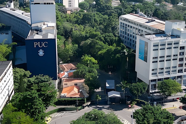 Gávea - Rua Marq. de São Vicente | Varanda e vista para o Cr