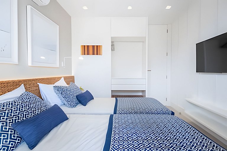 Leblon | 3 dorms | 6 minutes from the beach