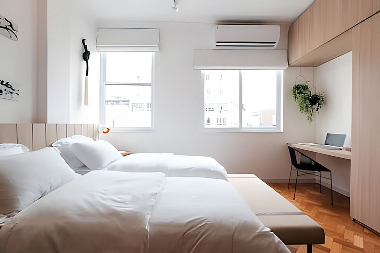 Ipanema | Loft Novo e Charmoso, Próximo à Orla