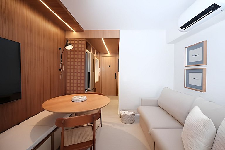 Leblon | Loft novo com piscina e academia