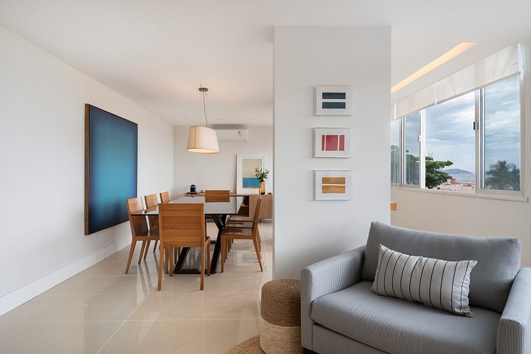 Copacabana | Av. Atlântica, Oceanfront, 4 Bedrooms