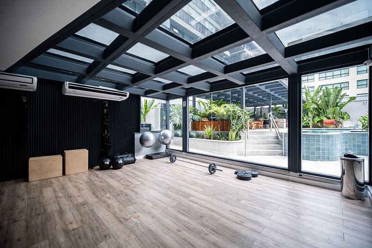 Leblon | Loft novo com piscina e academia