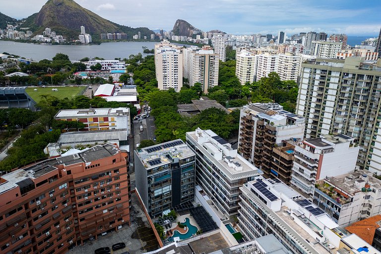 Leblon | Loft novo com piscina e academia