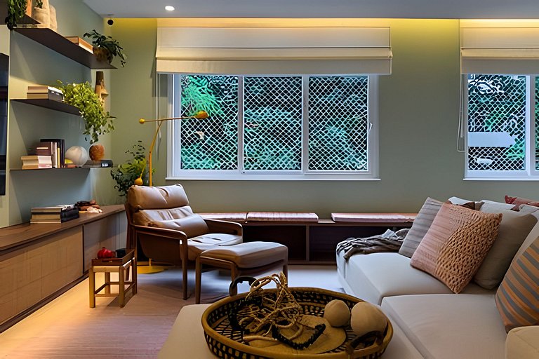 Elegant duplex apartment in Ipanema