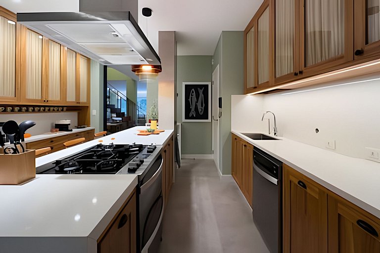 Elegant duplex apartment in Ipanema