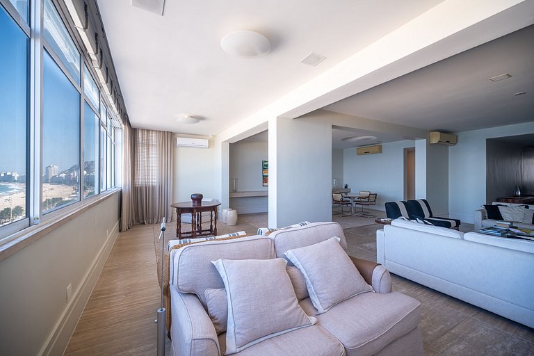 Copacabana - Av. Atlântica | Vista Mar e 3 Suítes