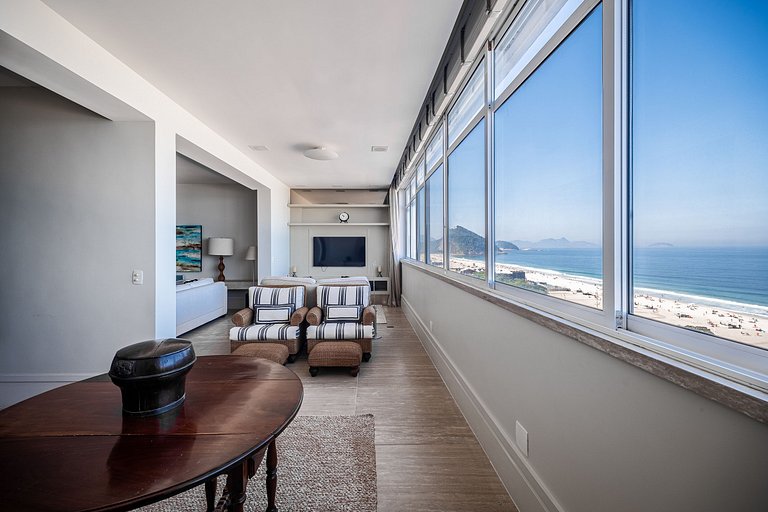 Copacabana - Av. Atlântica | Vista Mar e 3 Suítes
