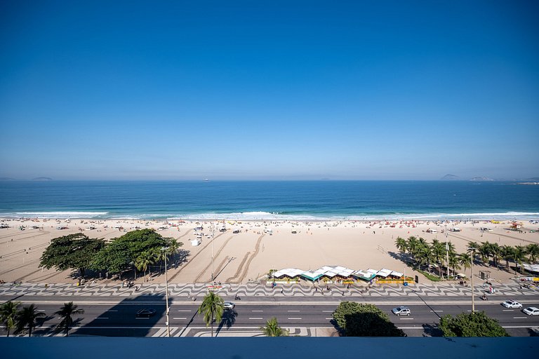 Copacabana - Av. Atlântica | Vista Mar e 3 Suítes