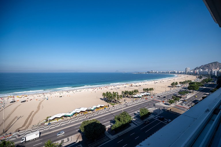 Copacabana - Av. Atlântica | Vista Mar e 3 Suítes