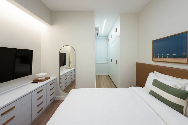 Leblon | 3 hab, 5 min de la playa, ubicación top