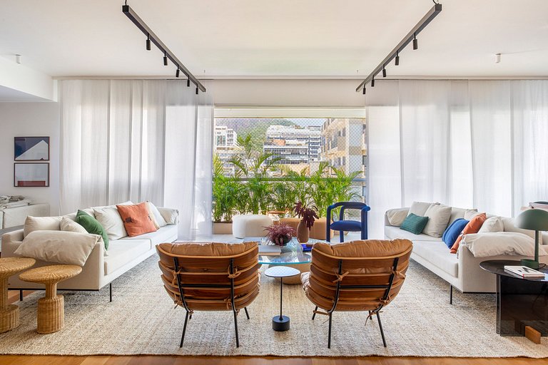 Leblon | 3Hab c/ Vista Mar y Decoración Impecable