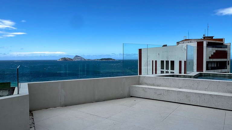 Ipanema | Penthouse w/ Pool by the Beach