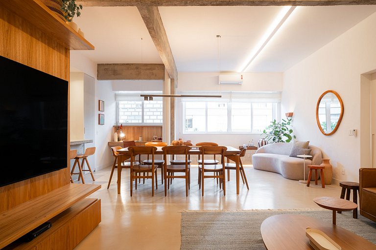 Leblon | 3 BR, 3 min to Beach, Stunning Décor