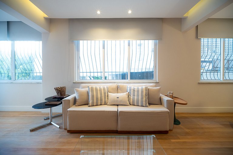 Leblon | 3Hab, 1min de la Playa, Recién Reformado