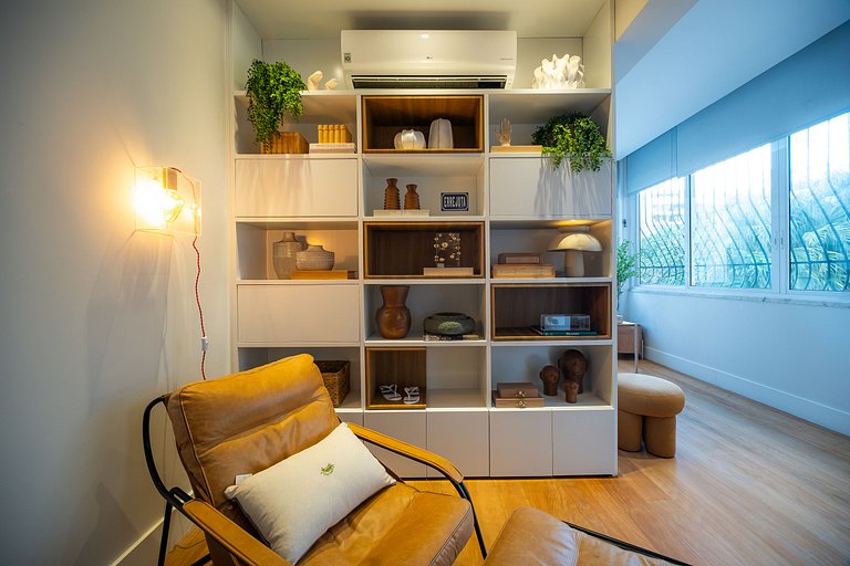 Leblon | 3qts, 2min da Praia, Recém Reformado