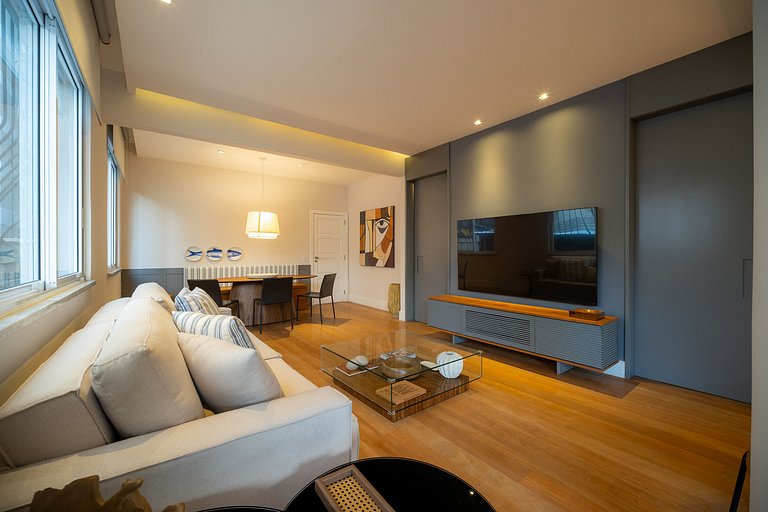 Leblon | 3Hab, 1min de la Playa, Recién Reformado