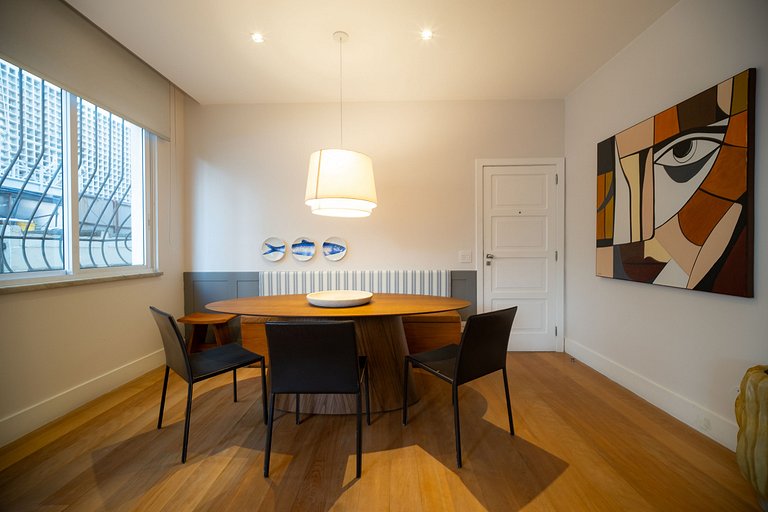 Leblon | 3qts, 1min da Praia, Recém Reformado