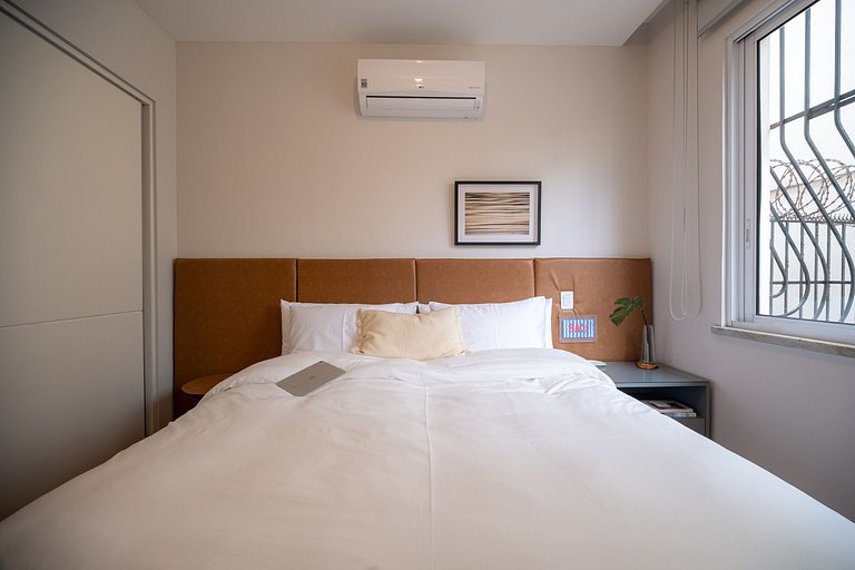 Leblon | 3qts, 1min da Praia, Recém Reformado