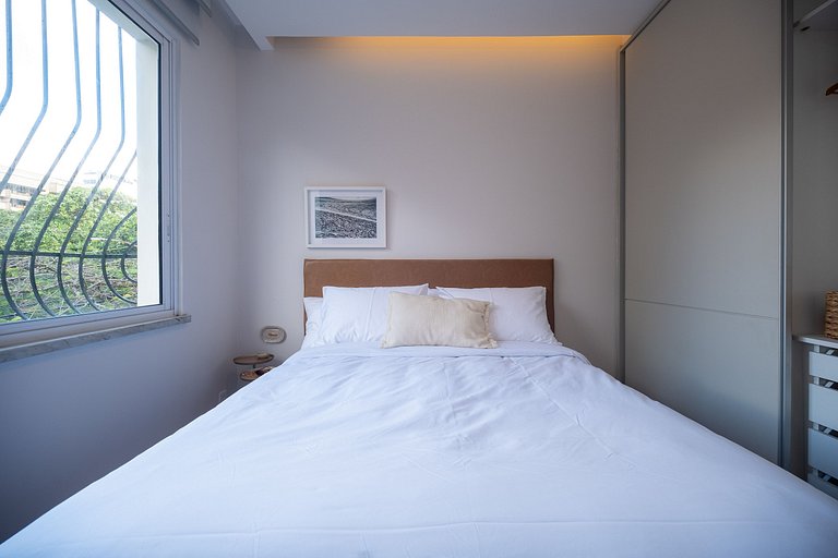 Leblon | 3qts, 1min da Praia, Recém Reformado