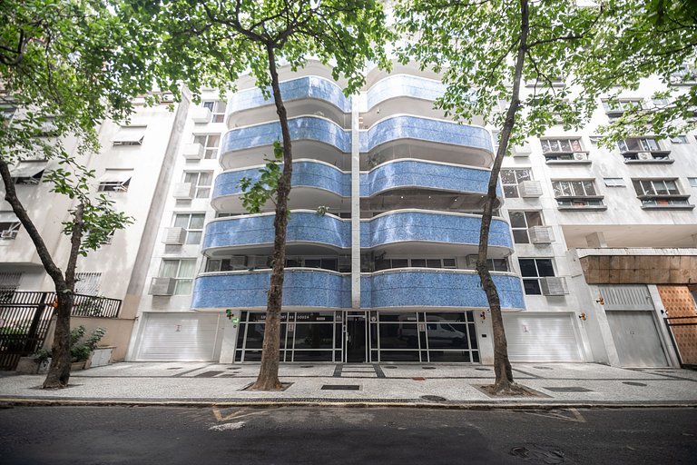 Leblon | 3 hab, 105m² reformado, 200m del mar