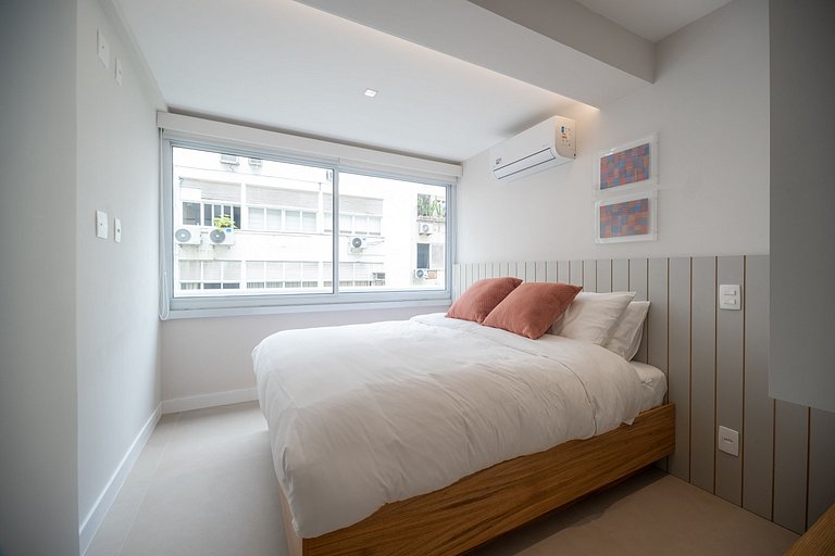 Leblon | 3 bdr, renovated 105m², 200m to beach