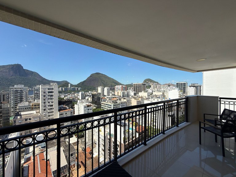 Ipanema | 2 suítes, vista mar, 1min da Praia