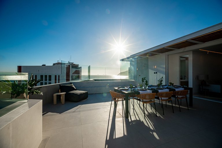 Ipanema | Penthouse w/ Pool by the Beach