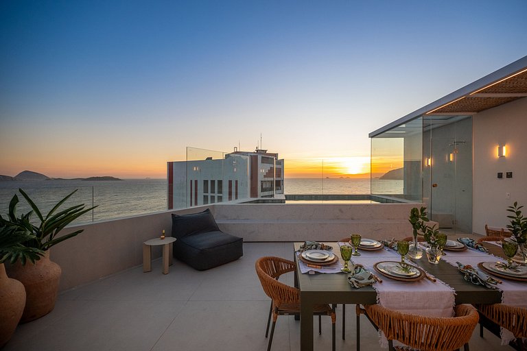 Ipanema | Penthouse w/ Pool by the Beach