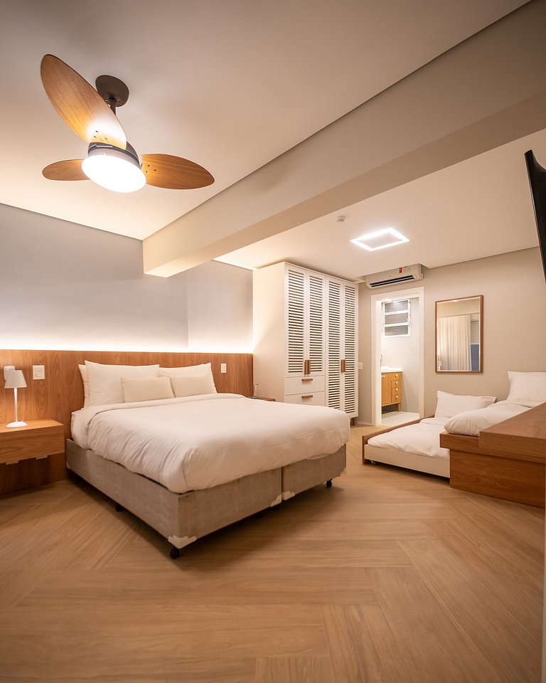 Incrível 5 suítes Frente Mar Copacabana - por Casapē