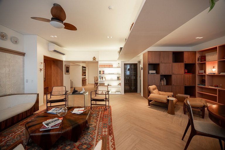 Incrível 5 suítes Frente Mar Copacabana - por Casapē
