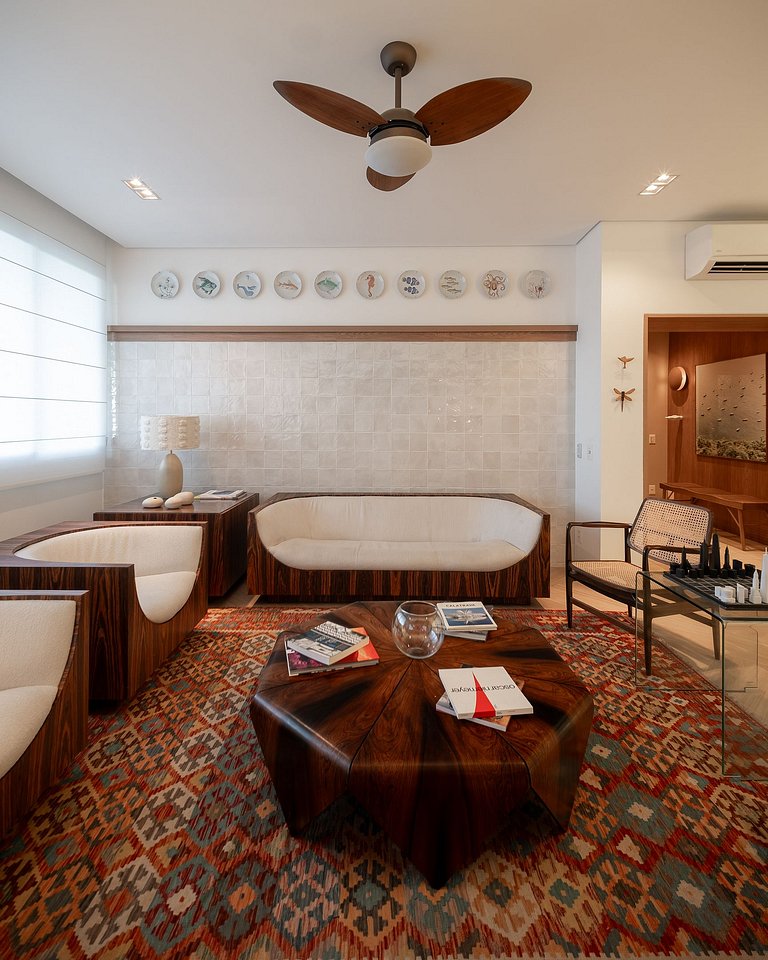Incrível 5 suítes Frente Mar Copacabana - por Casapē