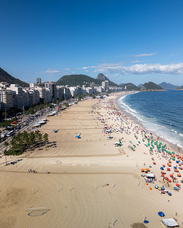 Av. Atlântica | 5 suítes, Vista Mar, Reformado