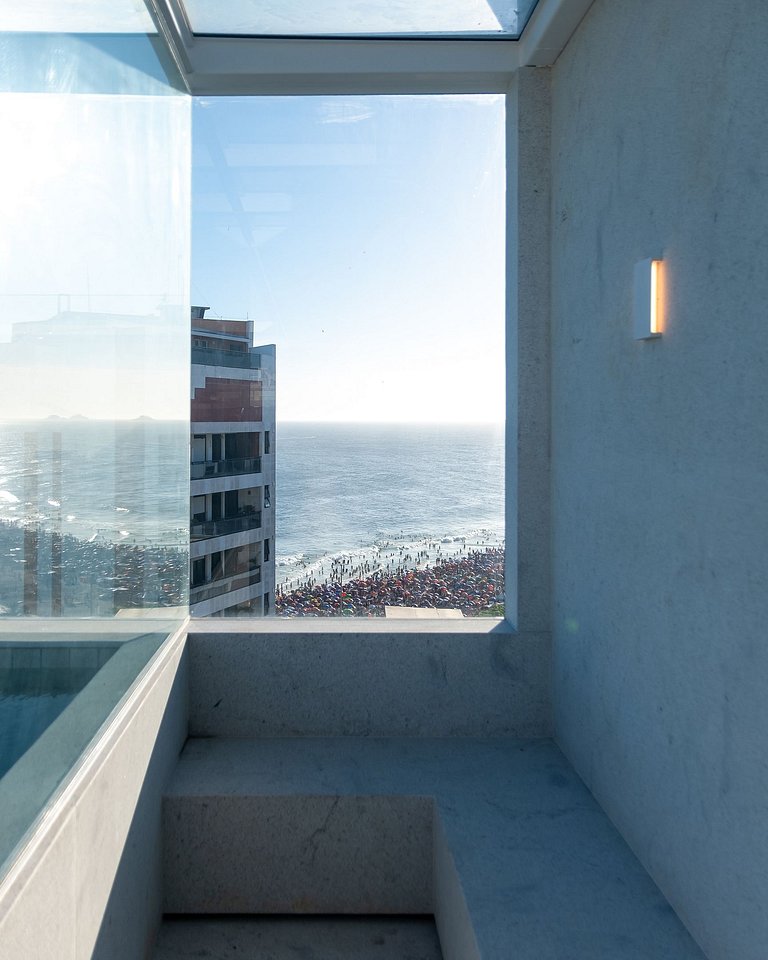 Ipanema | Ático c/ Piscina junto a la Playa