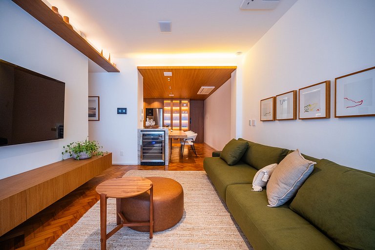Ipanema | 3 Suites | 126 m² | Reformado | 5 Huéspedes | 6 Mi