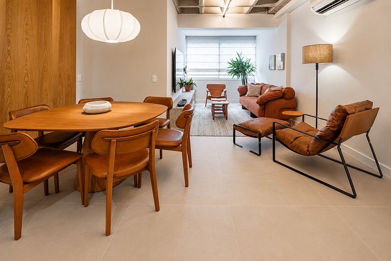 Leblon | 3 bdr, renovated 105m², 200m to beach