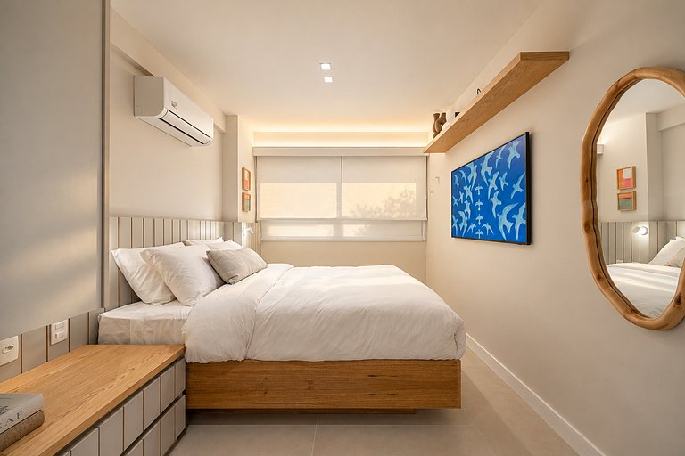 Leblon | 3 bdr, renovated 105m², 200m to beach