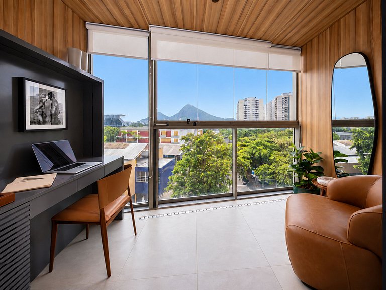 Leblon | Loft novo com piscina e academia