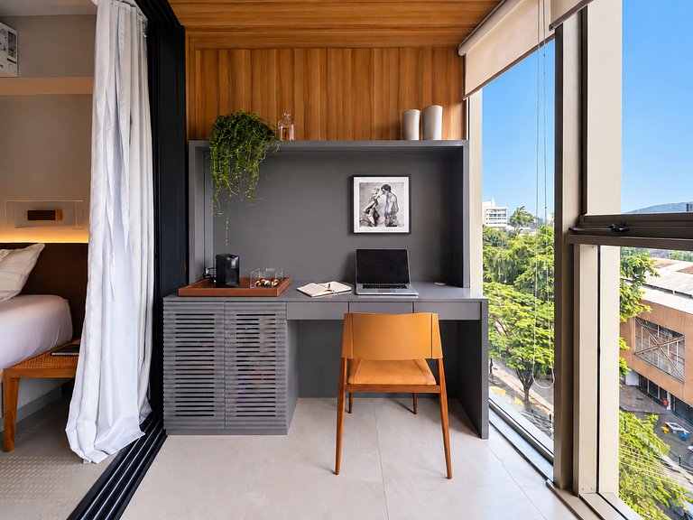 Leblon | Loft novo com piscina e academia