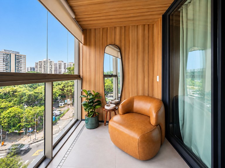 Leblon | Loft novo com piscina e academia
